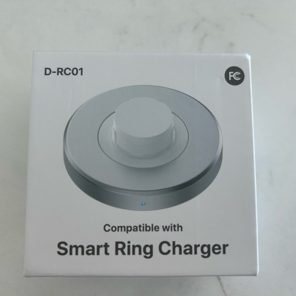 Smart Ring Charger - Elegant Silver